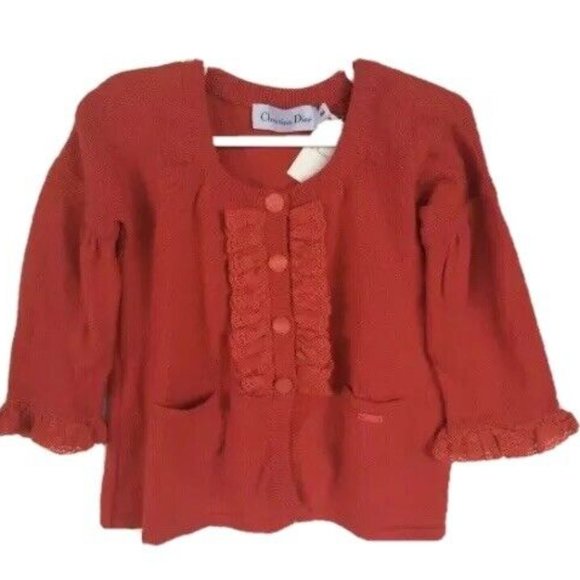 CHRISTIAN DIOR KIDS CARDIGAN JACKET Age 6 - Picture 1 of 5
